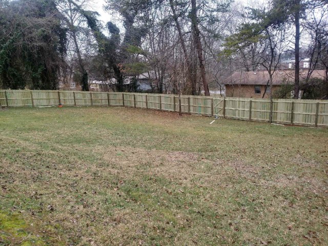 wood fence nashvville 3