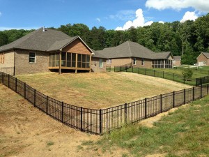 Fence installation in Knoxville