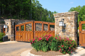 Stately Entrance to New Gated Community in knoxville